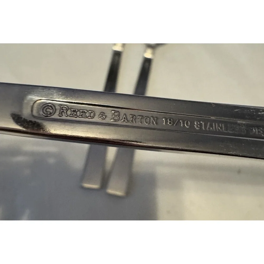 3 Dinner Fork Addison Optima Reed Barton 18/10 Vietnam Stainless Everyday Glossy